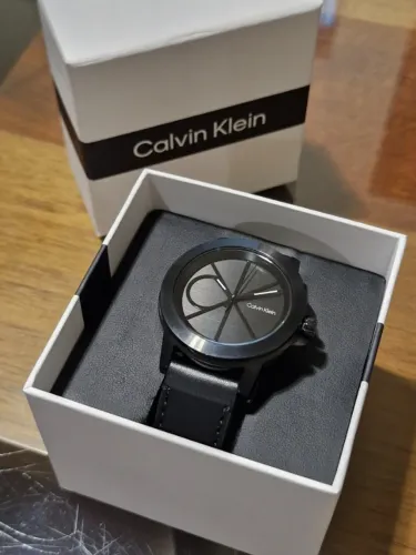 Relógio Calvin Klein Reset Preto novo!