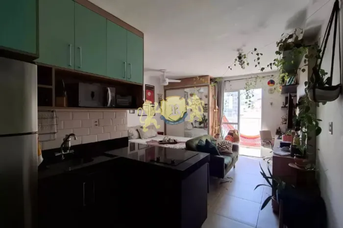 Flat de 1 quarto para venda na República - Condomínio Vibe