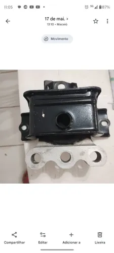 Calça do motor do Onix