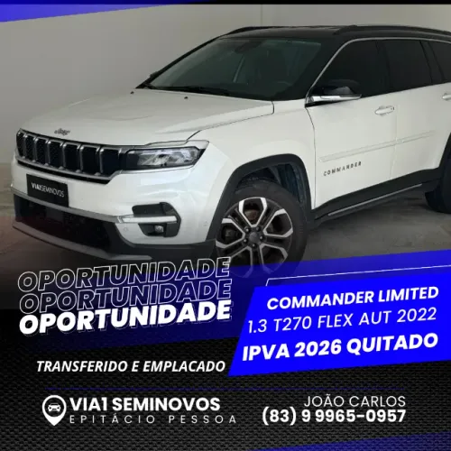 Jeep Commander Limited T270 1.3 TB Flex AUT 2022