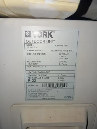 Vende-se Ar condicionado Instalado.