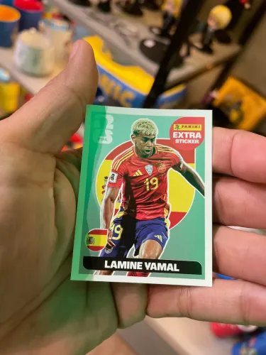 Figurinha Lamine yamal Prata