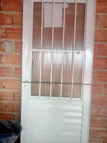 Porta alumínio branca
