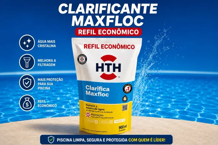 HTH Clarificante Maxfloc 900ml REFIL