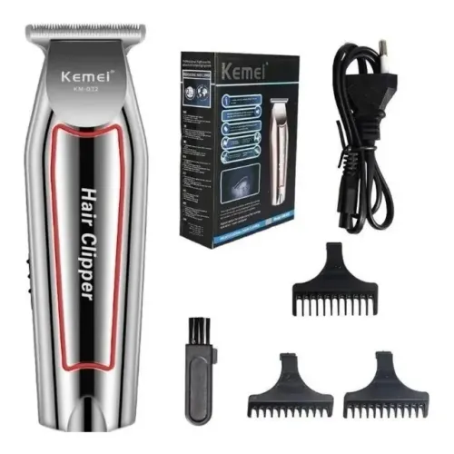 Achado Imperdível! Máquina de Acabamento Kemei - Corte Preciso para Barba e Cabelo