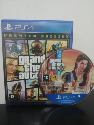 JOGO DE PS4 GTA 5 PREMIUM EDITION