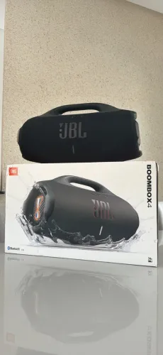 JBL, Caixa de Som, Boombox 4, Bluetooth, Som JBL Pro, AI Sound Boost Bateria 34h IP68
