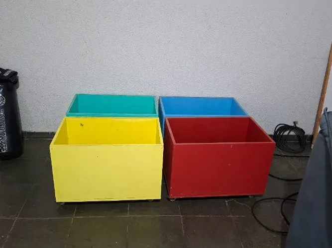 Caixas de brinquedos, 100% MDF 16mm