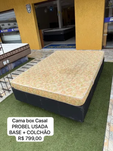 Cama Box Casal PROBEL USADA - ENTREGO