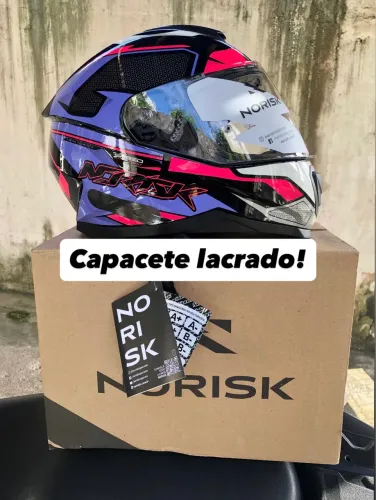 Capacete Norisk novo