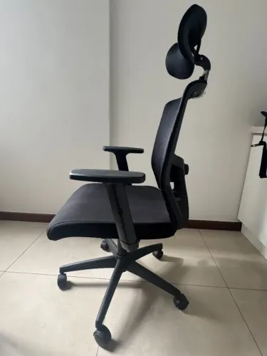 Cadeira de escritório Presidente Giratória ergonômica