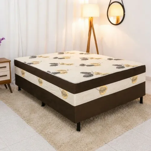 Unibox Cama Casal Ortopédica 
