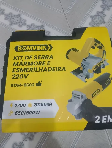 Kit serra mármore e Esmerilhadeira