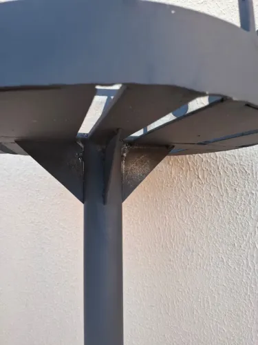 Lixeira para Calçada de Rua Redonda