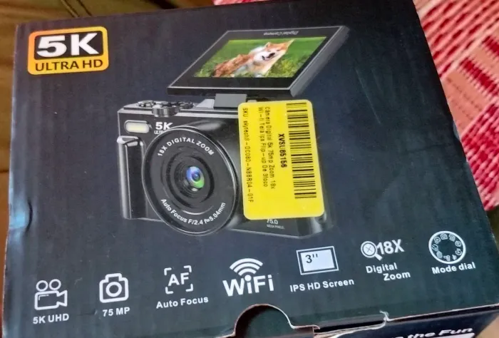 Vendo está câmera ? top de linha e nova ....