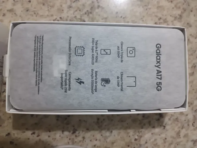 Sansumg A17 novo sem uso 5G