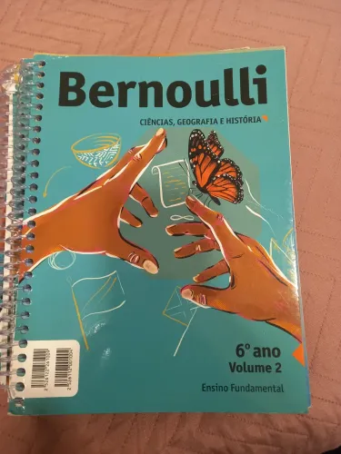 Livro Bernoulli Ciências, geografia e história.