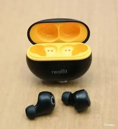 Fone de Ouvido Realfit F4 Mini ANC Preto
