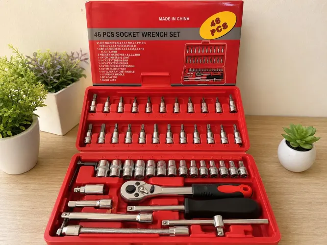 Kit de ferramentas 46 peças.