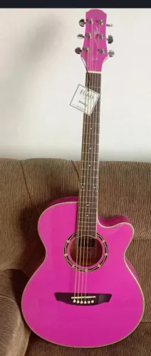 Violão acústico novo na caixa
