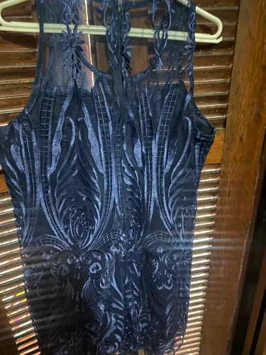 Vestido mid festa tamanho 46
