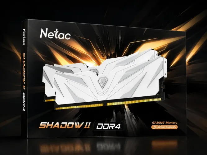 Memória Ram 16GB 2x8 Netac Caixa lacrada