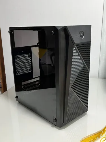 Gabinete Gamer TGT Erion, RGB, Lateral Acrilico Preto