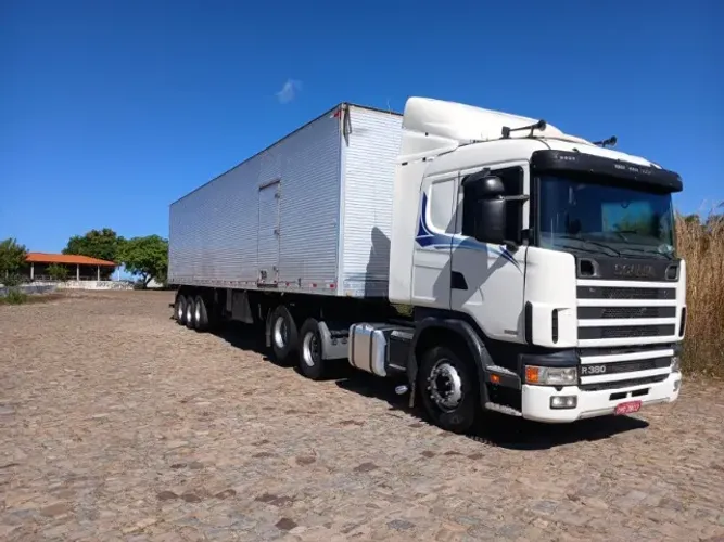SCANIA R380 EVOLUÇÃO 2007 + CARRETA GUERRA LS 2010 - CONJUNTO PRONTO PARA TRABALHAR