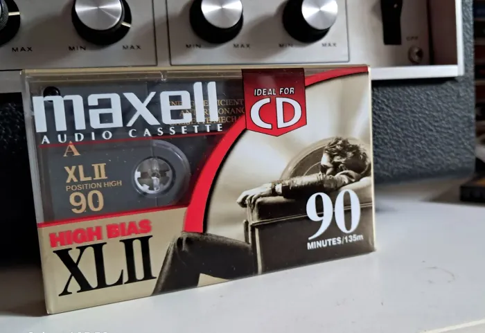 Cassette K7 Maxell XLII 90 highBias 