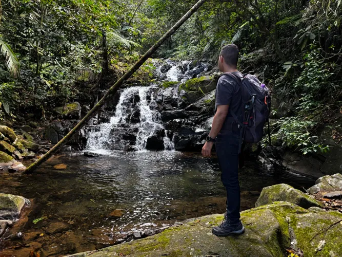 Mochila de trilha quéchua 50Lts