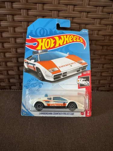 Hot Wheels Lamborghini Police Car (T-Hunt)