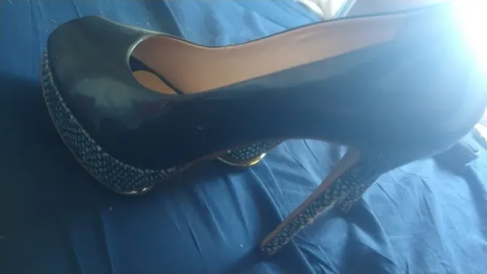 Sapato azul 