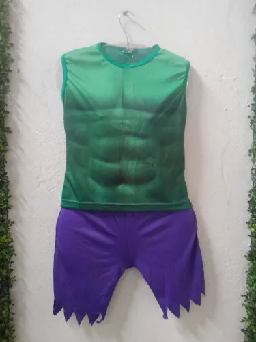 Roupa Hulk menino