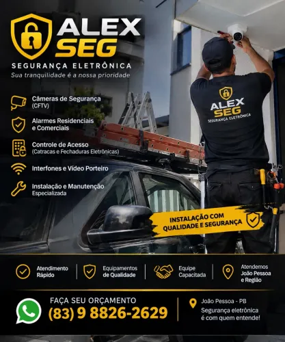Instalação e manutenção segurança eletrônica