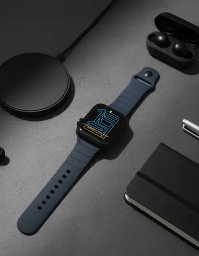 Apple Watch Series 6 (gps) - Caixa De Alumínio Azul De 40 mm