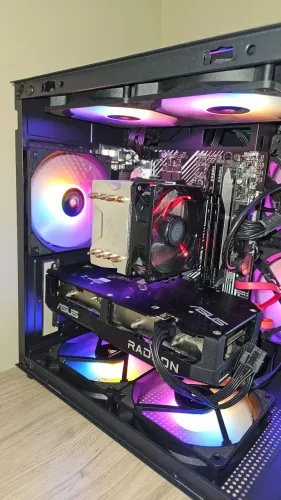 Pc Gamer Completo I5-10400 rx6600 8gb monitor LG 144hz