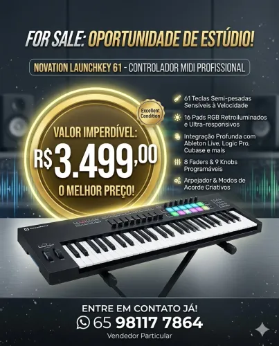 Controlador Launchkey 61