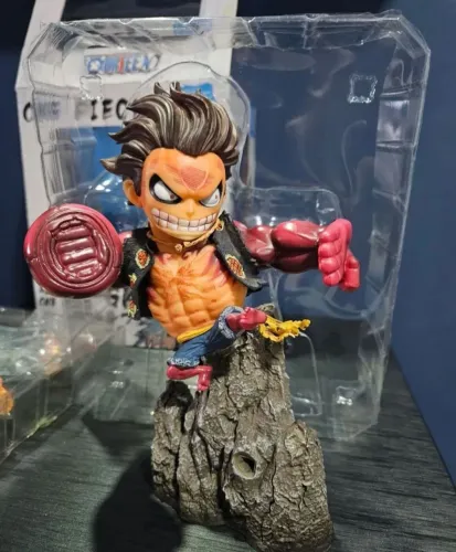 Boneco Luffy Gear 4 one piece