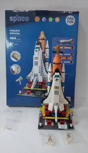 Blocos de montar Foguete Espacial