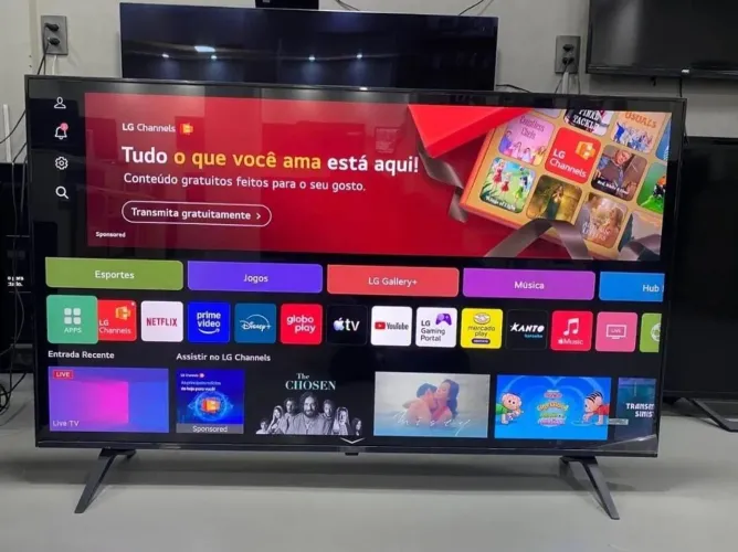 Smart TV LG 50"LED 4K ThinQ AL com Active HDR e Wi-Fi, Bluetooth