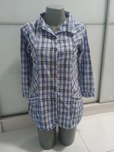 Blusa Xadrez Feminina 