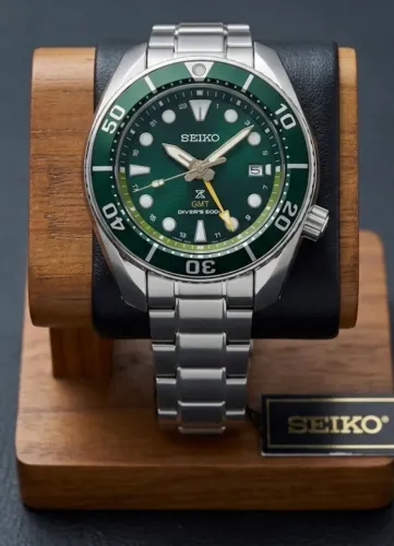 Relógio Seiko Prospex Sumo GMT Special Edition Novo