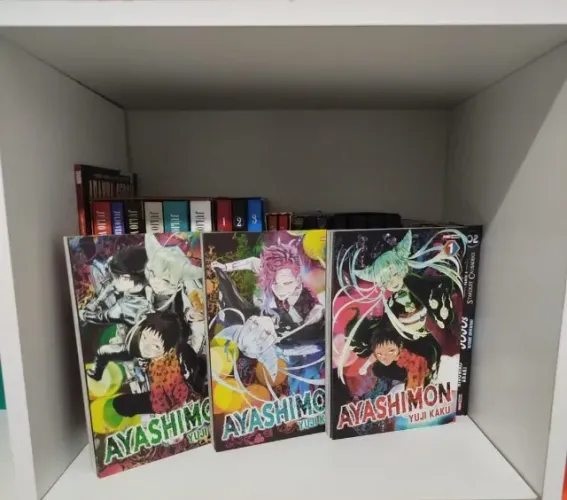 Coleção completa Ayashimon Vols 1 a 3