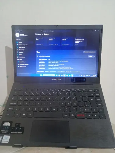 Notebook Positivo Duo Celeron 4GB - Ideal para Estudos e Trabalho