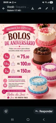 Bolos decorado aniversário ? 