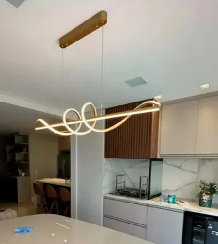 Pendente Contour 30W Dourado - Usina