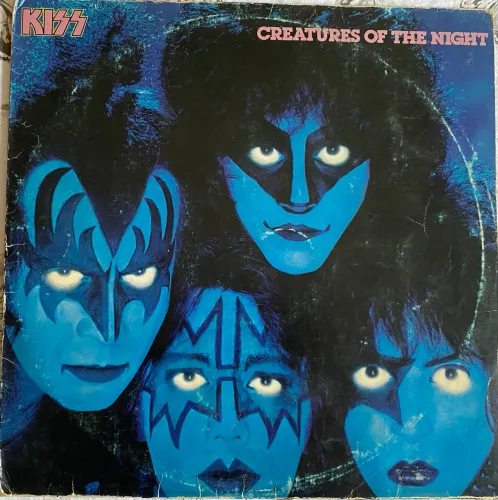 Disco de vinil kiss - creatures of the night