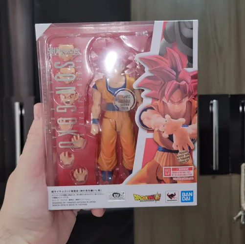 GOKU GOD 4.0 SH FIGUARTS BANDAI LACRADO