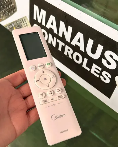 Controle para Ar Condicionado Midea Inverter 