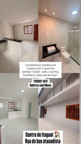 Apto 2 qtos sendo 1 suite no centro de Itaguaí
